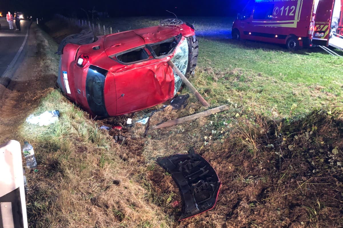 Heckuscheid - Mehrere Verletzte nach heftigem Crash