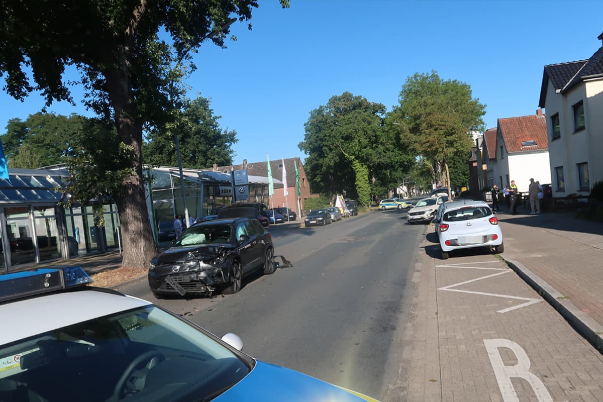 Delmenhorst NI – Zwei Schwerverletzte nach Kollision